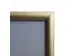Cadre clipsable A1 Or Profil 25mm Coins droits Or