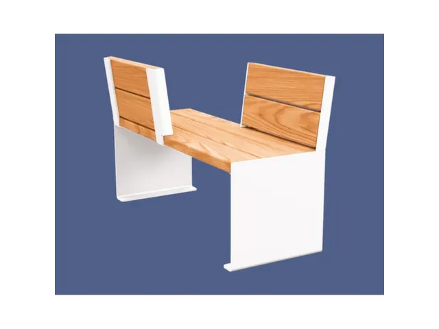 zitbank,B 1200mm,3latten,hout-zitting licht eikenhout,zitting H 450mm