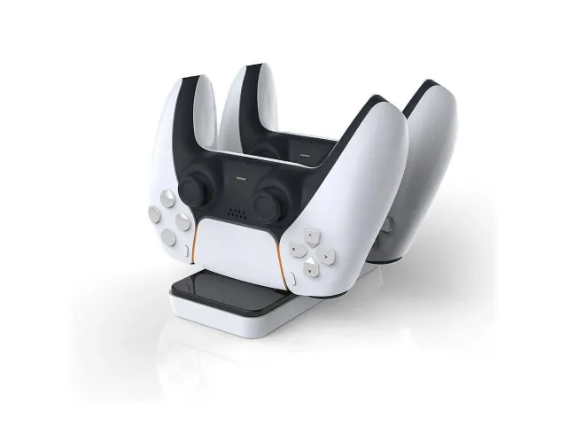 Gaming CS200LT USB Oplaadstation voor PS5 controllers wit/zwart