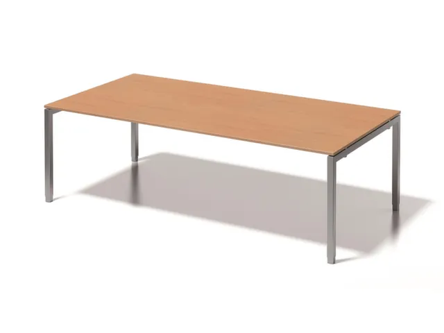 vergadertafel/directiebureau,HxBxD 650-850x2400x1200mm,rechthoekig