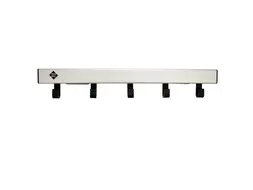 Pro-line Wandgarderobe 5 Haken zwart grijs