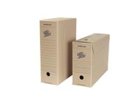 Loeff's archiefdoos Jumbo box karton bruin 370x255x115mm, pak 8 stuks
