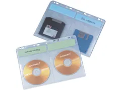 CD Hoes A4 Voor 4 CD's/DVD's PP Pak van 10 stuks
