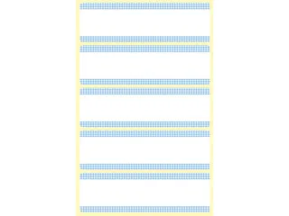 diepvriesetiket Z-design Home 76x22mm 25 etiketten wit/blauw - 2