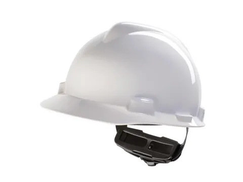 MSA V-Gard GV112 veiligheidshelm, HDPE, niet geventileerd, wit, per st