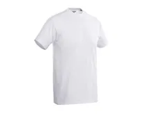 T-Shirt Joy Wit 100% Katoen Korte Mouw Maat M