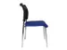 Siège Visiteur Assise Bleu Foncé Dossier Maille Noir Assise Hxlxp 43