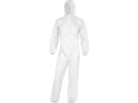 Delta Plus PO106 wegwerp overall, wit, maat M, per stuk