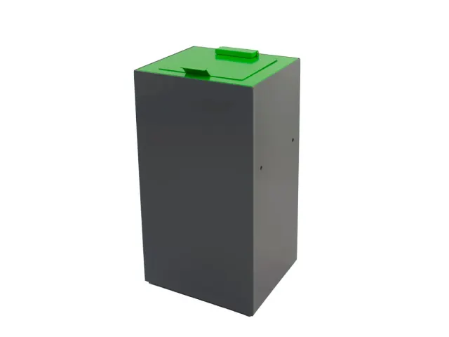 Couvercle à clapet pour unité de tri sélectif modulaire 90 litres