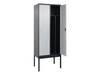 locker voor scheiding van kleding,HxBxD 2120x800x500mm,2vak - 2