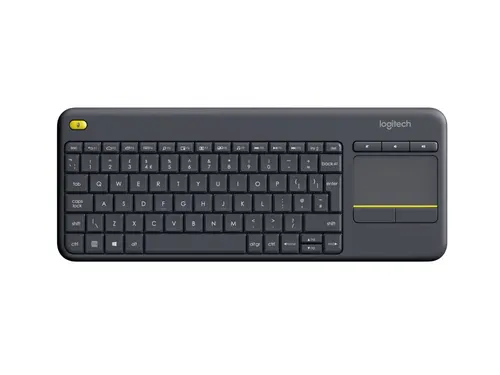Wireless Touch Keyboard K400 Plus - Zwart, Belge (Azerty)