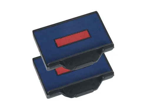 Stempelkussen Trodat Professional 6/53/2 2 stuks blauw en rood