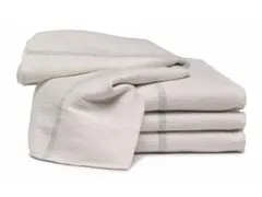 Wecoline Dweil Ongeruwd met groene streep 70x80cm