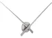 Horloge murale NeXtime Hands Ø85cm aluminium/argent