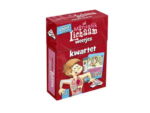 Menselijk lichaam weetjes kwartet