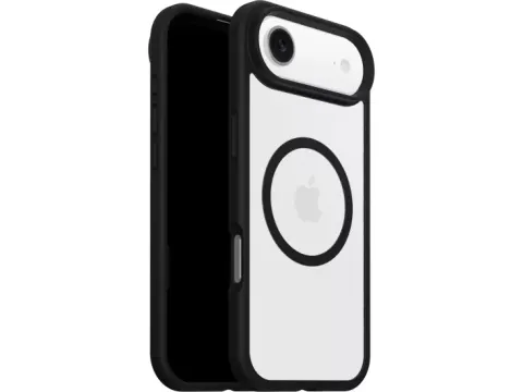 OtterBox React MagSafe iPhone 17 Air hoesje transparant / zwart