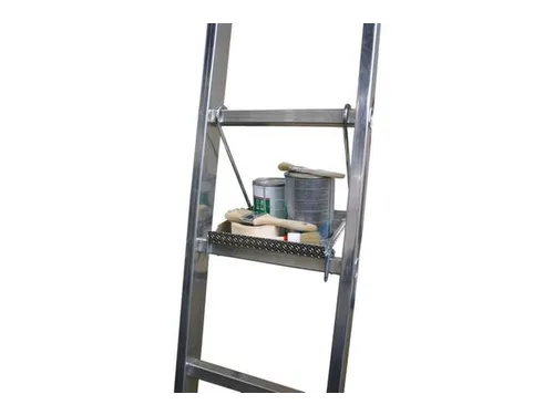 Inhangtrede,V. Staande Ladder Met Sporten,Draagverm. 150Kg,Aluminium