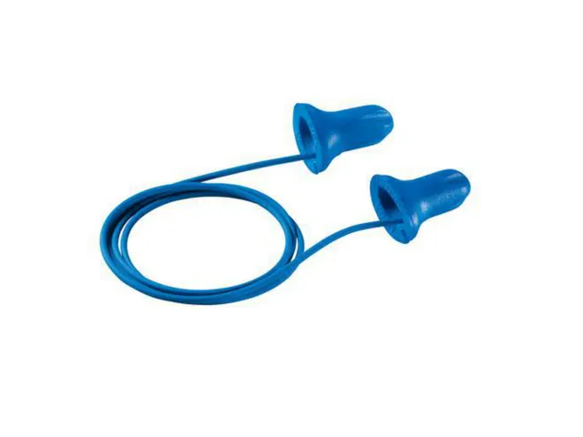 Uvex Hi-com Detect disposable oordoppen 24 dB Blauw 100 paar
