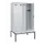 locker met bank,voor scheiding van kleding,HxBxD 2120x1200x815mm,4vak