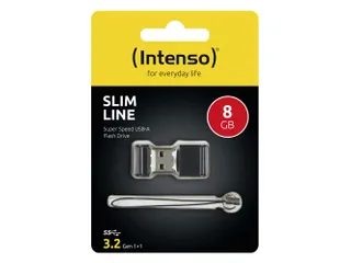 Intenso Usb Stick 3.0 8gb Zwart Slim - 1