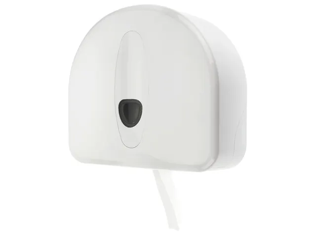 Kunststof Toiletpapier Jumborol dispenser Maxi Wit