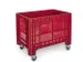 container met grote capaciteit,HxLxB 950x1200x800mm,535l,PE,rood