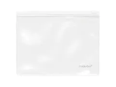 Pochette Foldersys B6 avec fermeture coulissante blanche