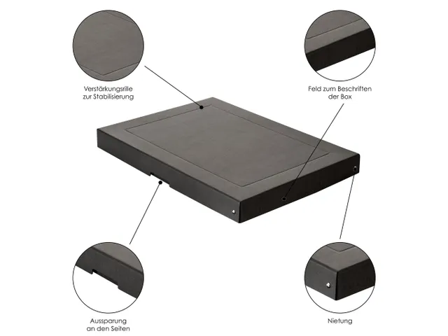 PureBox Black A3 40mm