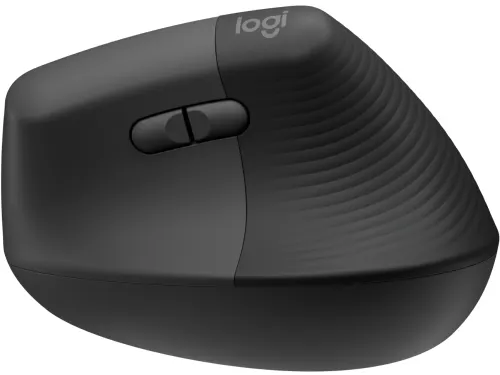Logitech Lift Verticale Draadloze Ergonomische Muis Rechts Zwart