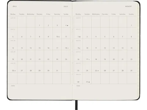 Agenda 2027 Msk Plan Week pocket hc black