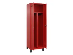 PBM-locker,HxBxD 1950x600x500mm,2vak,vak B 300mm,draaigrendel
