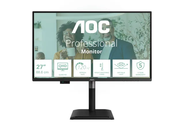 AOC Q27P4CV 27 inch QHD Monitor 2560×1440 Pixels