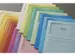 Classico L-map met venster A4 violet 100 stuks