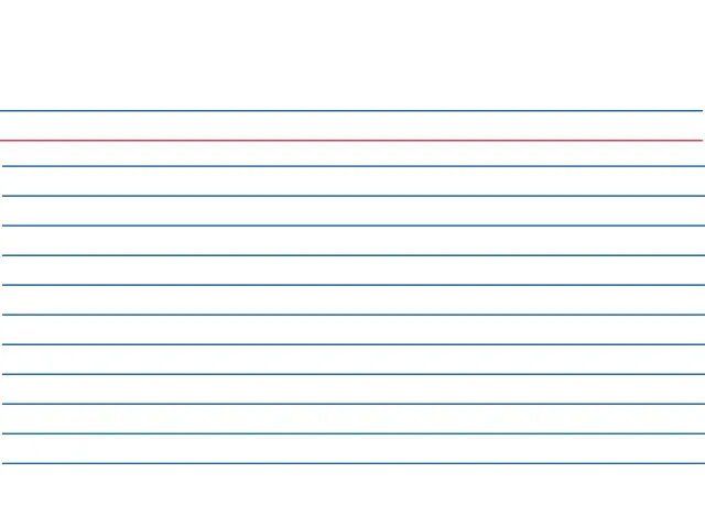 Systeemkaart Kangaro 170x235mm lijn 190 grams pak a 100 vel