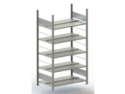 dossierstelling,grondveld,HxBxD 1850x1056x636mm,vaklast 80kg