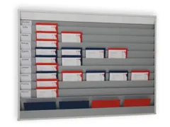 Werkplaats-/Opdrachtplanner Kunststof Profiel 1750x1575mm 15 Rijen