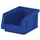 Zichtbak Eco Hxbxd 75x105x164/150mm Pp Blauw