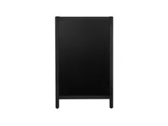Krijt stoepbord Europel 660x1040 mm DELUX zwart