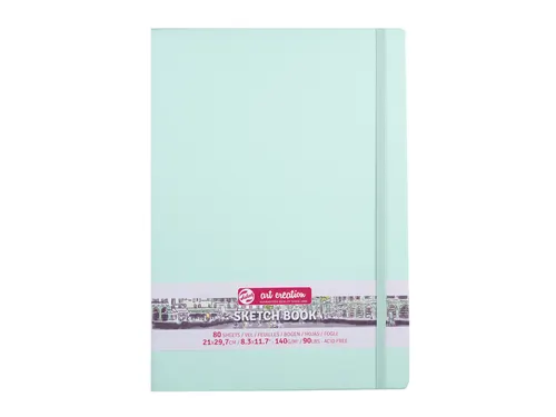 Schetsboek Talens Art Creation 80 vel 140gr 210x297mm frisse munt