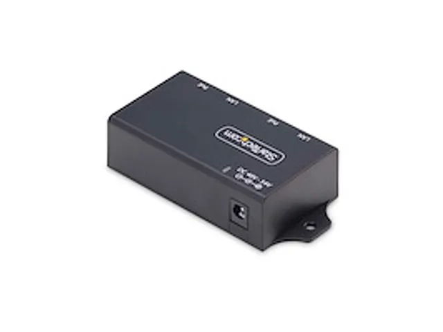 2-Port Gigabit Midspan PoE+ Injector 10/100/1000Mbps