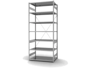 systeemstelling,grondveld,HxBxD 3000x1360x835mm,vakl. 190kg - 2