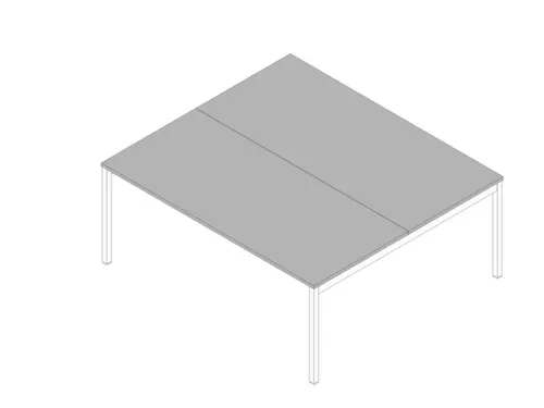 In hoogte verstelbare benchtafel,HxBxD 680-760x1800x1600mm,blad grijs