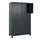 lockerkast,HxBxD 1950x1200x500mm,4x3vakken,vak B 300mm,cil.-slot