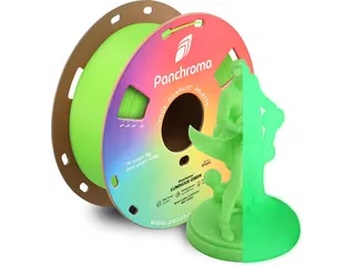 Polymaker 3D filament Panchroma PLA Luminous 1,75mm Groen 1kg - 1