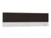 panneau de rehausse p. table de bureau Bl-blanc BN2036-marron