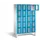 Lockerkast 1850x1190x500mm 4x5 vakken Cilinderslot Poten, RAL5012