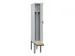 locker met bank,voor scheiding van kleding,HxBxD 2120x300x815mm,1vak