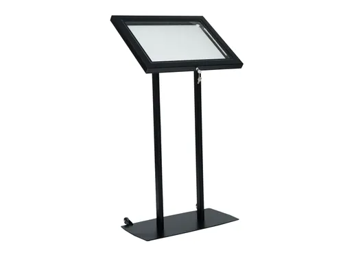 Menu vitrinekast 2xA4