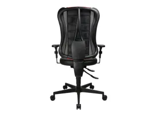 Topstar Bureaustoel Sitness Racer RS 3D-zitting, zwart/rood - 4