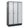 locker voor scheiding van kleding,HxBxD 1950x1200x500mm,3vak